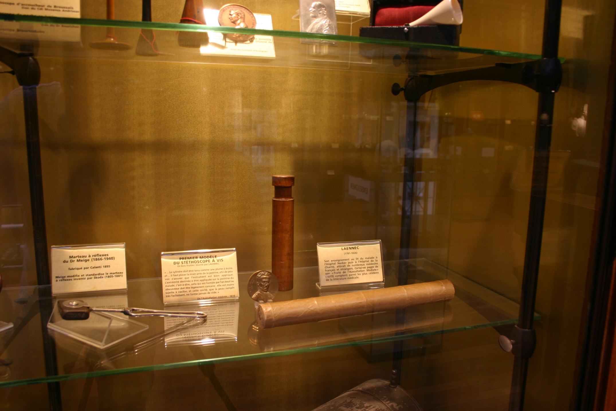 René Laennec's original stethoscopes in Paris (2025) by Azzurra Coppari.jpg